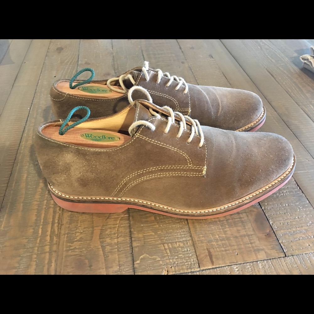 Men's 9-1/2 Nordstrom 1901 Suede Buck Shoes