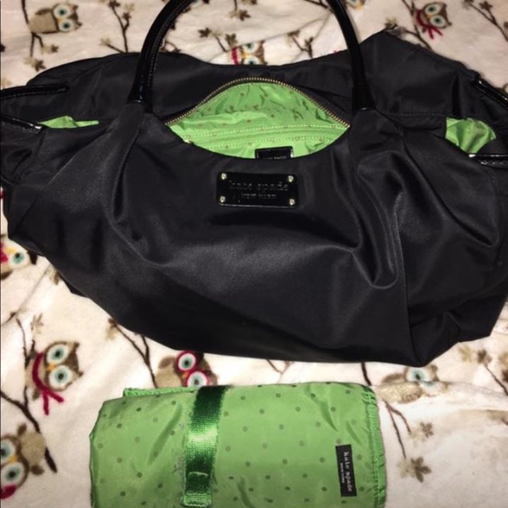 Kate Spade Diaper Bag with changing pad