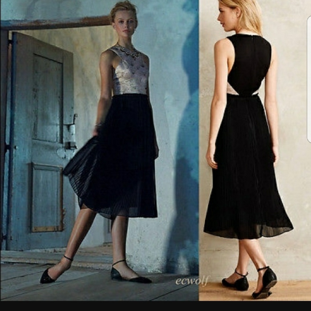 Anthropologie Isobel Midi Dress