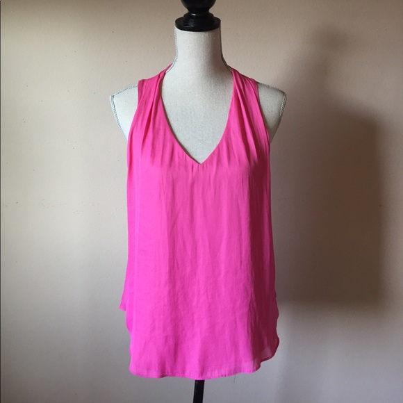 Zara Tops - Silky Hot Pink Zara Top