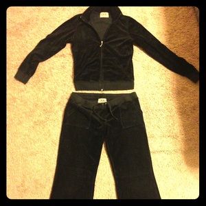 Women's Juicy Couture Velour Track Suit Size M