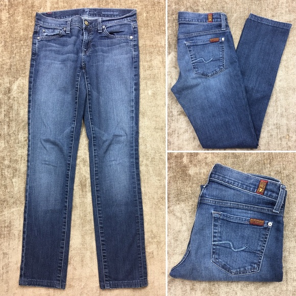 7 For All Mankind Denim - 7 for all Mankind "Roxanne" skinny 26 jeans 7FAM