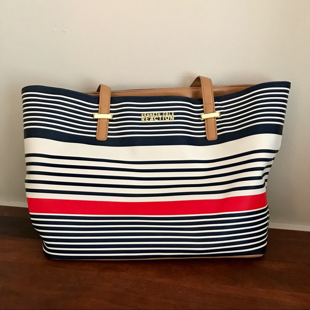 Nautical Striped Kenneth Cole Reaction Purse