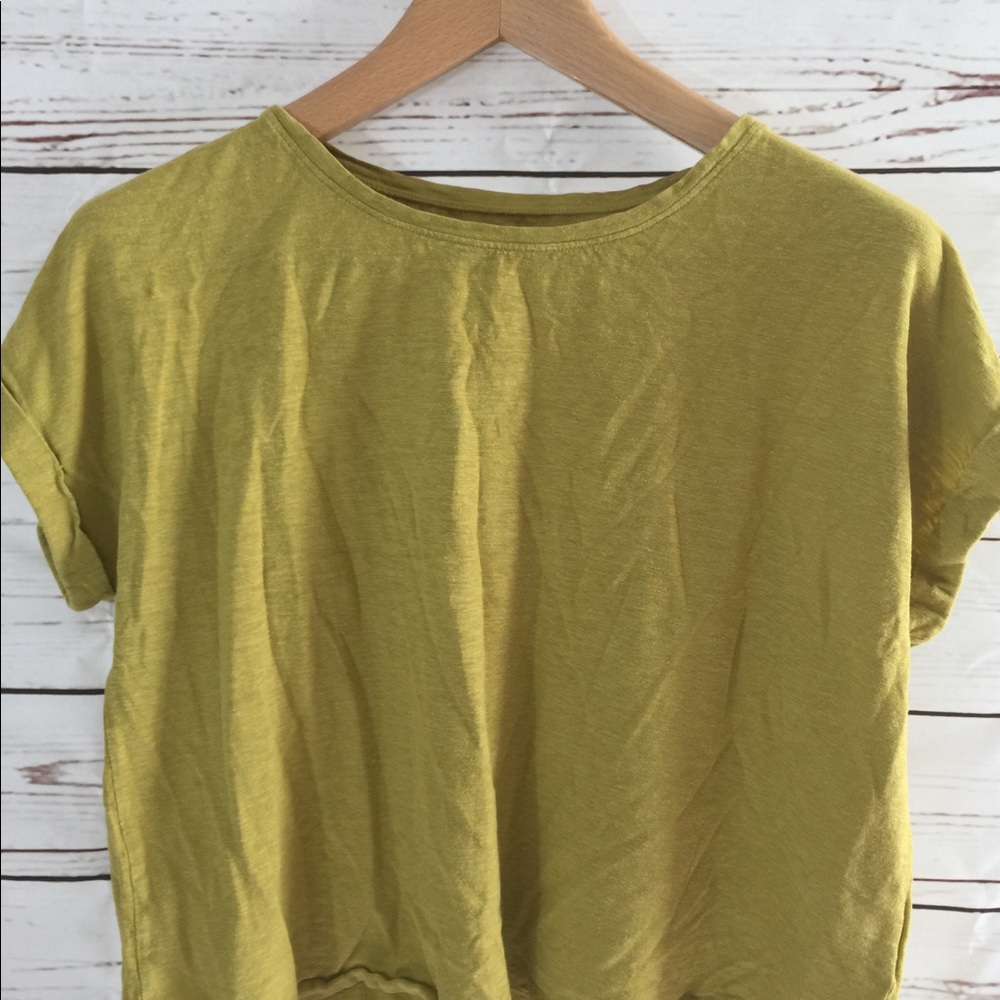 Eileen Fischer junior crop top XS