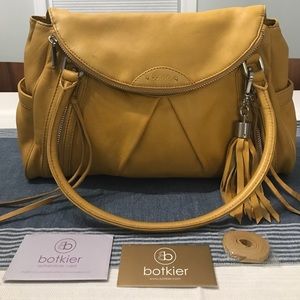 EUC Botkier Jackie Satchel in Mustard Yellow