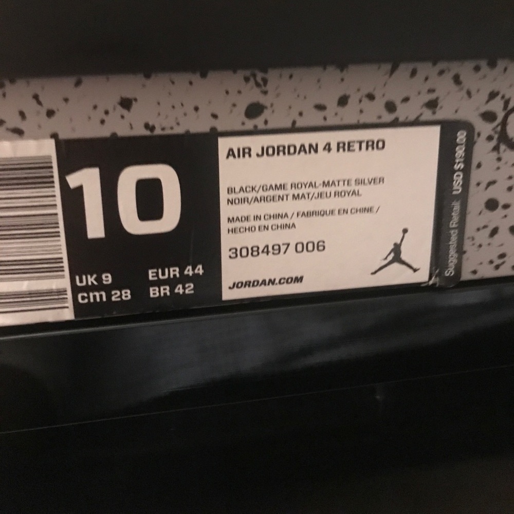 Retro 4 Alternates size 10
