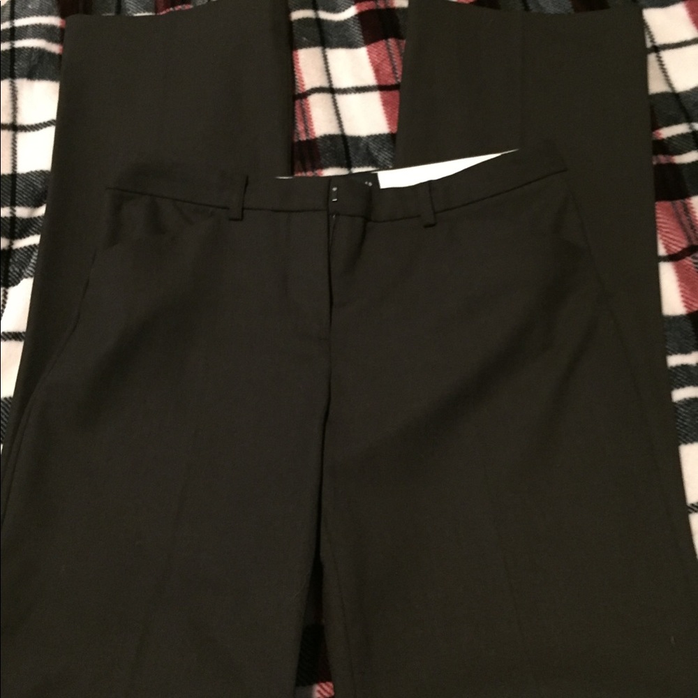 The Limited dark brown dress pants.