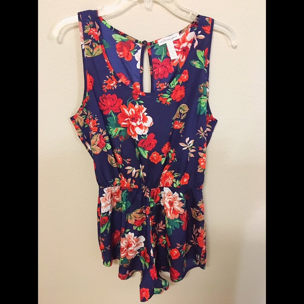Small floral romper