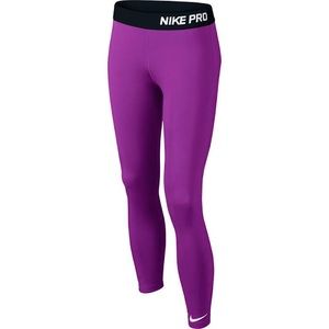 NIKE PRO PURPLE LEGGINGS NEW