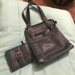 Vintage Fossil purse and wallet