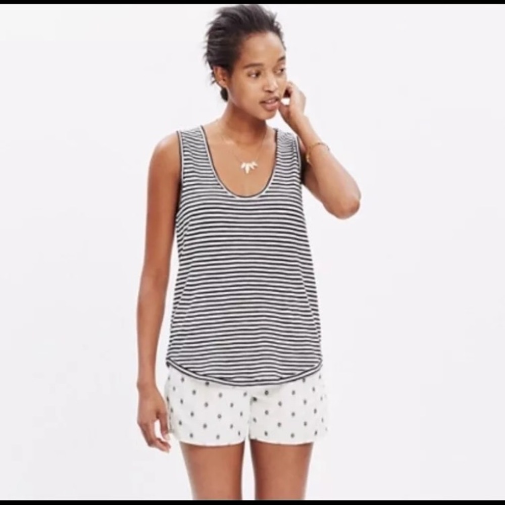 Madewell stripped tank XS