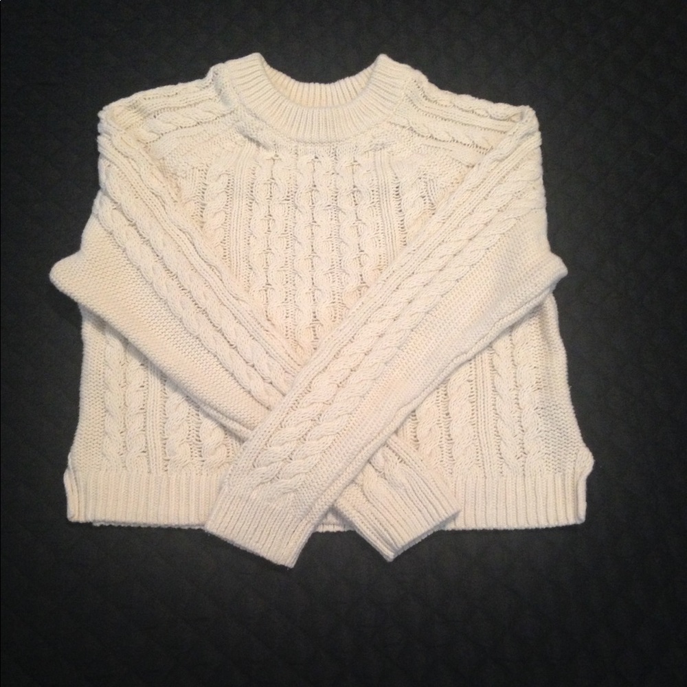 H&M cropped sweater