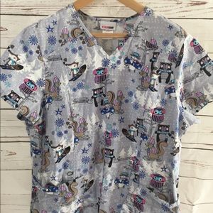 Woman's 2X winter scrub top