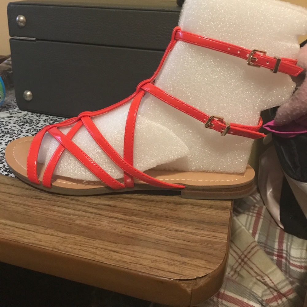 Guess strappy gladiator sandals