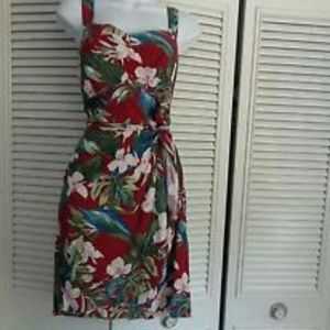 Tiki time! Pinup style Hawaiian sarong, 100% rayon