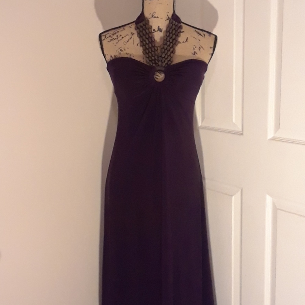🚫SOLD🚫Maurices Long Halter Dress