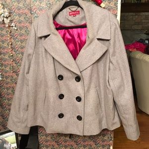 Merona wool double breasted coat