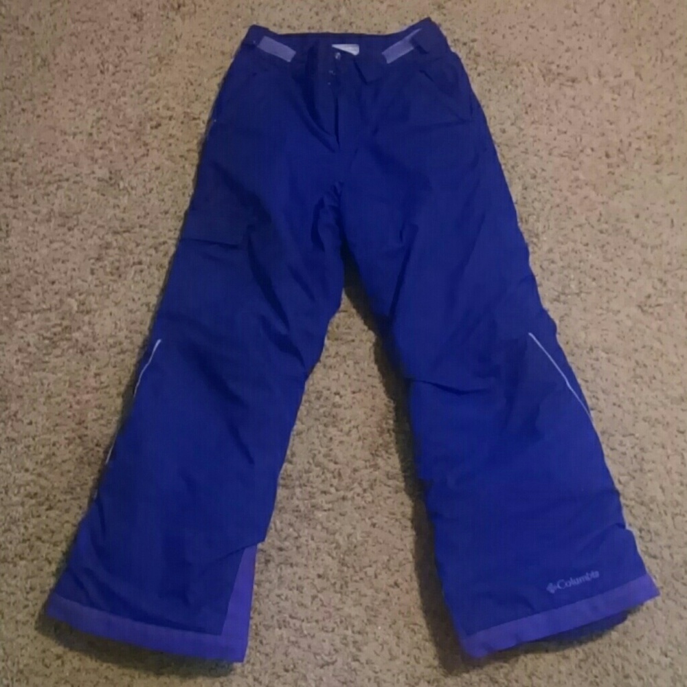 Columbia kid's purple snow pants!!