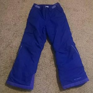 Columbia kid's purple snow pants!!