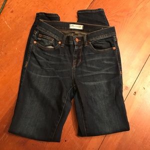 Madewell skinny jeans