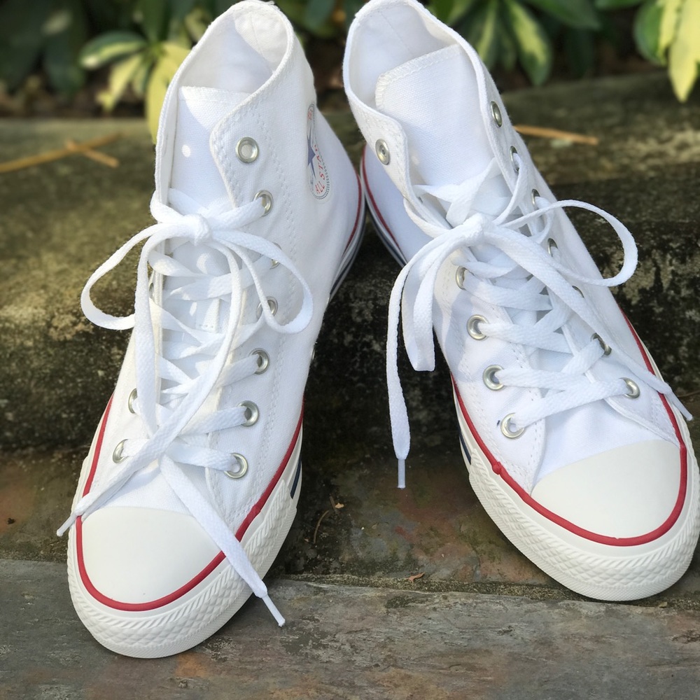 Converse AdVulc Classic White High Top Women’s - Picture 3 of 9