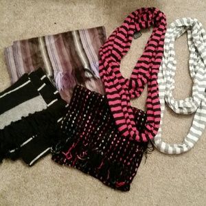Bundle of scarves