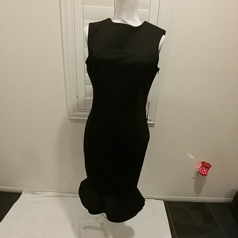 🎉ZARA BASIC BLACK SLEEVELESS DRESS