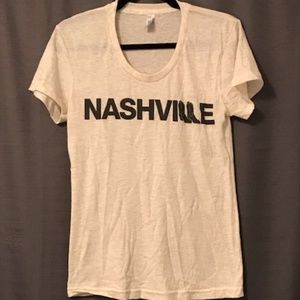NEW American Apparel Nashville Boots Tee