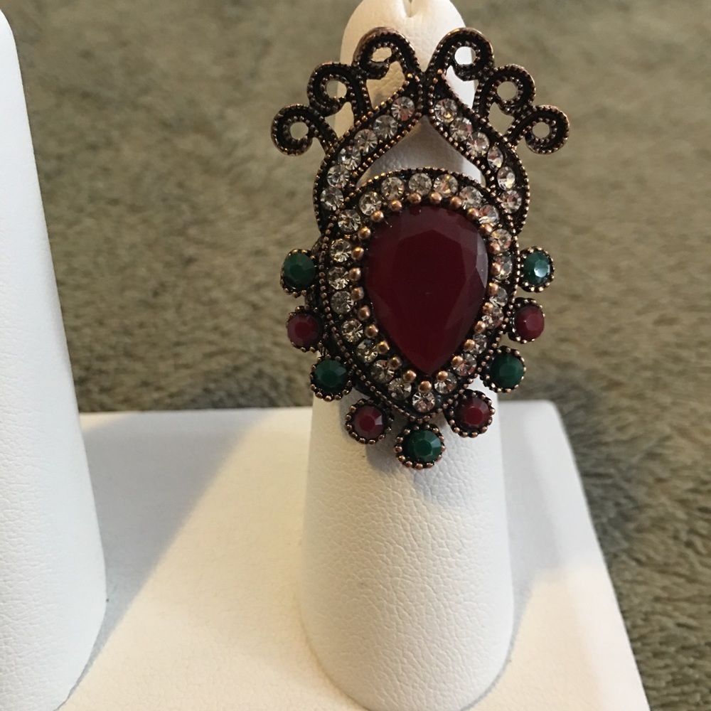 💥💥💥Turkish Bohemian Style Crystal Ring