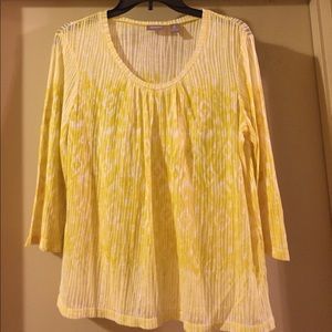 CHICO's ribbed shirt