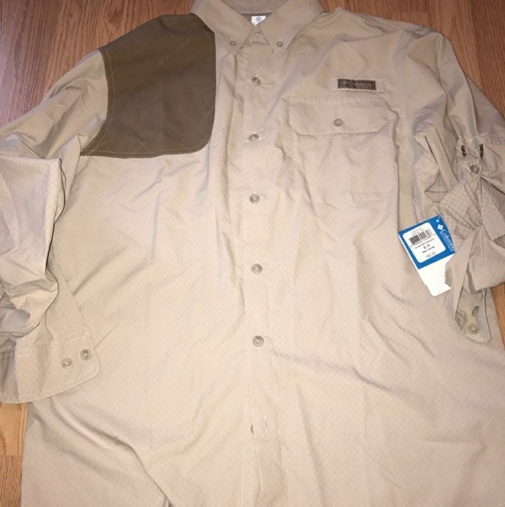 Khaki Brown Hiking Buttondown
