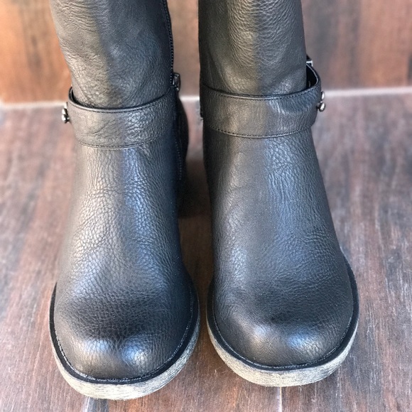 NIB Black Motorcycle Riding Over The Knee Boot - Picture 6 of 8
