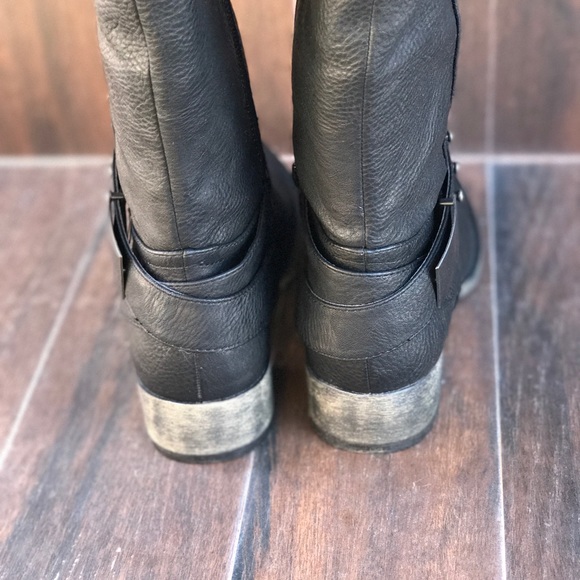 NIB Black Motorcycle Riding Over The Knee Boot - Picture 7 of 8