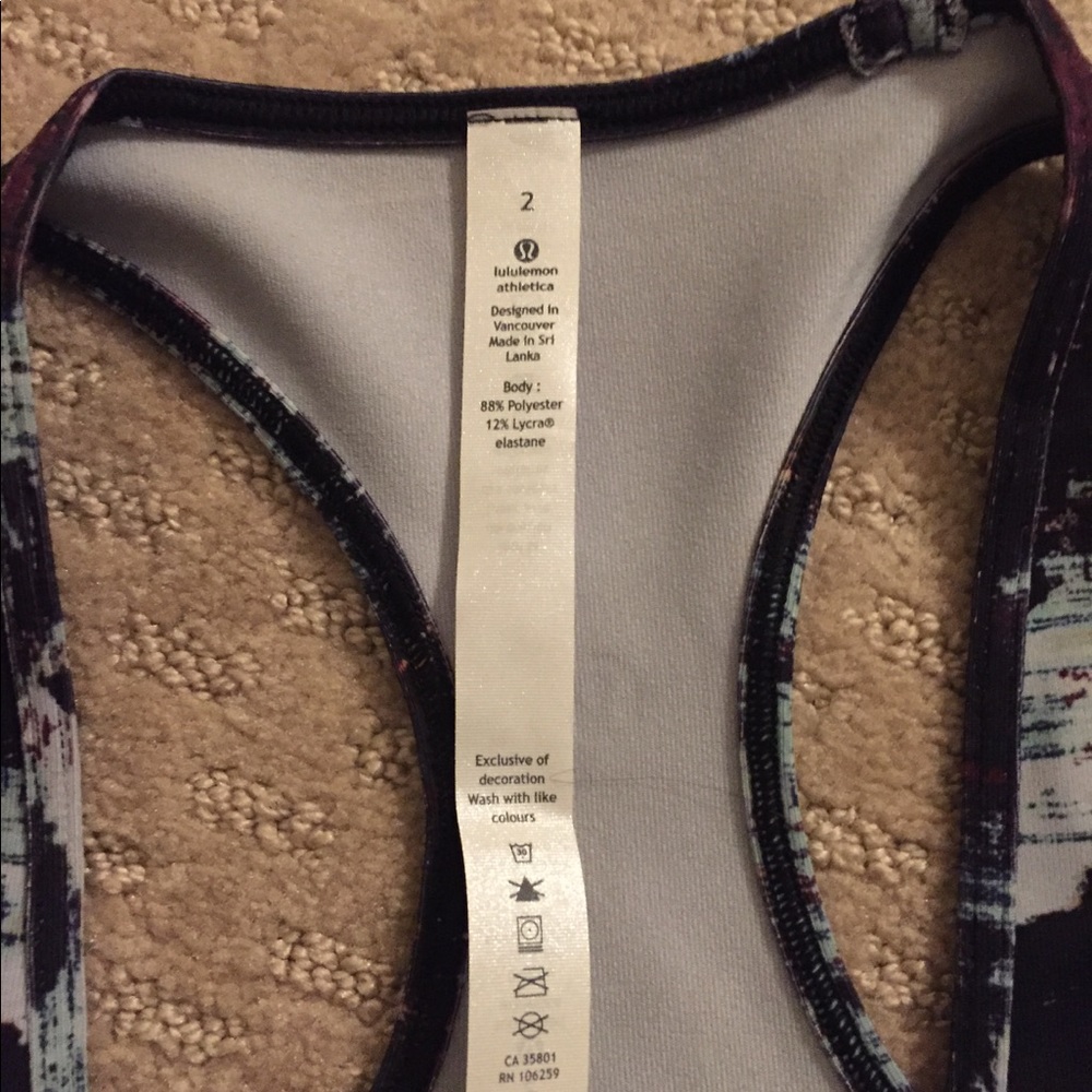 LuLulemon tank top