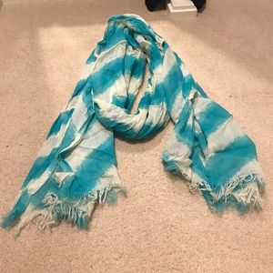 Bloomingdales Aqua Scarf
