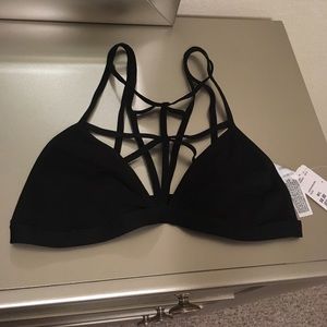 Forever 21 bralette in black