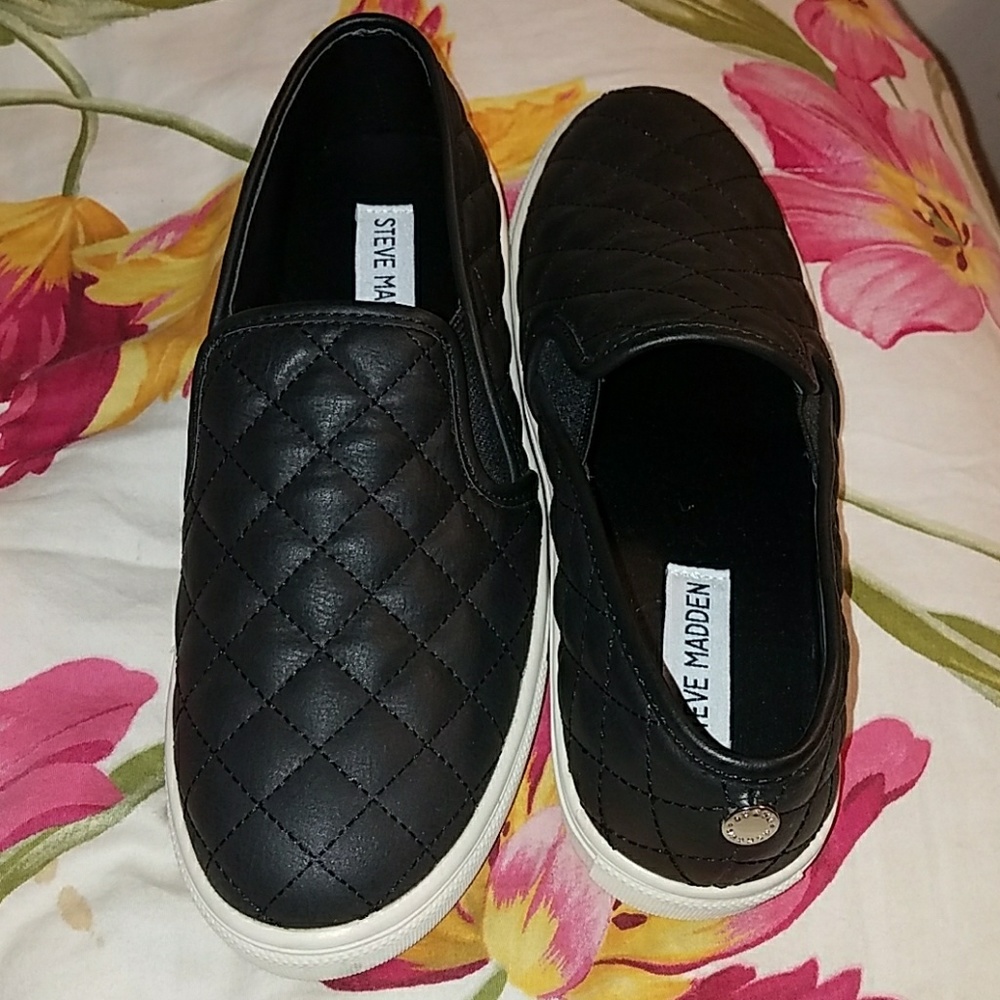 Steve Madden Ecentrcq Black Sneakers