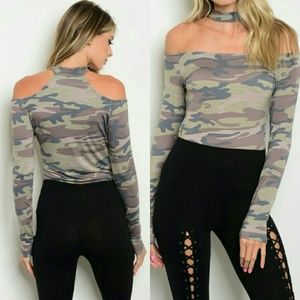 Camoflauge Bodysuit