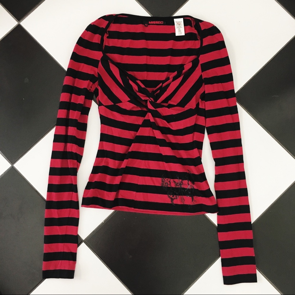 {Miss Sixty} Striped Top