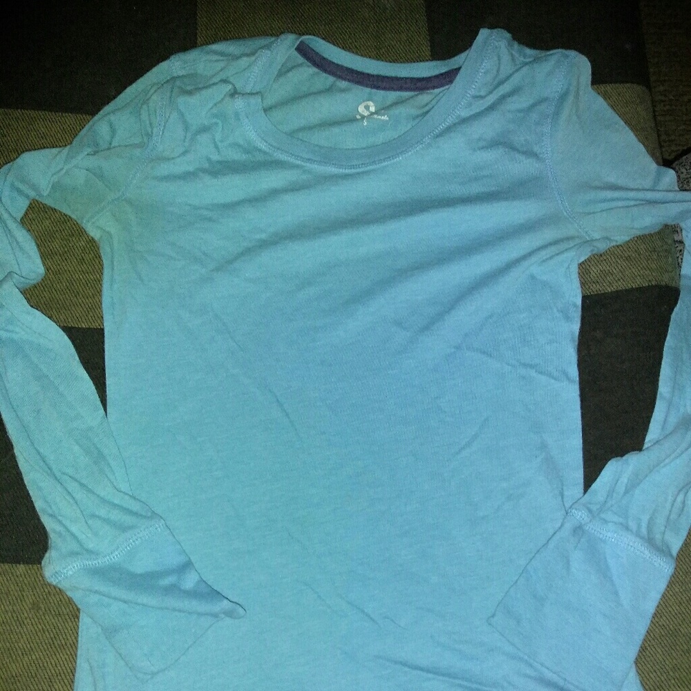 Blue Long Sleeve Shirt