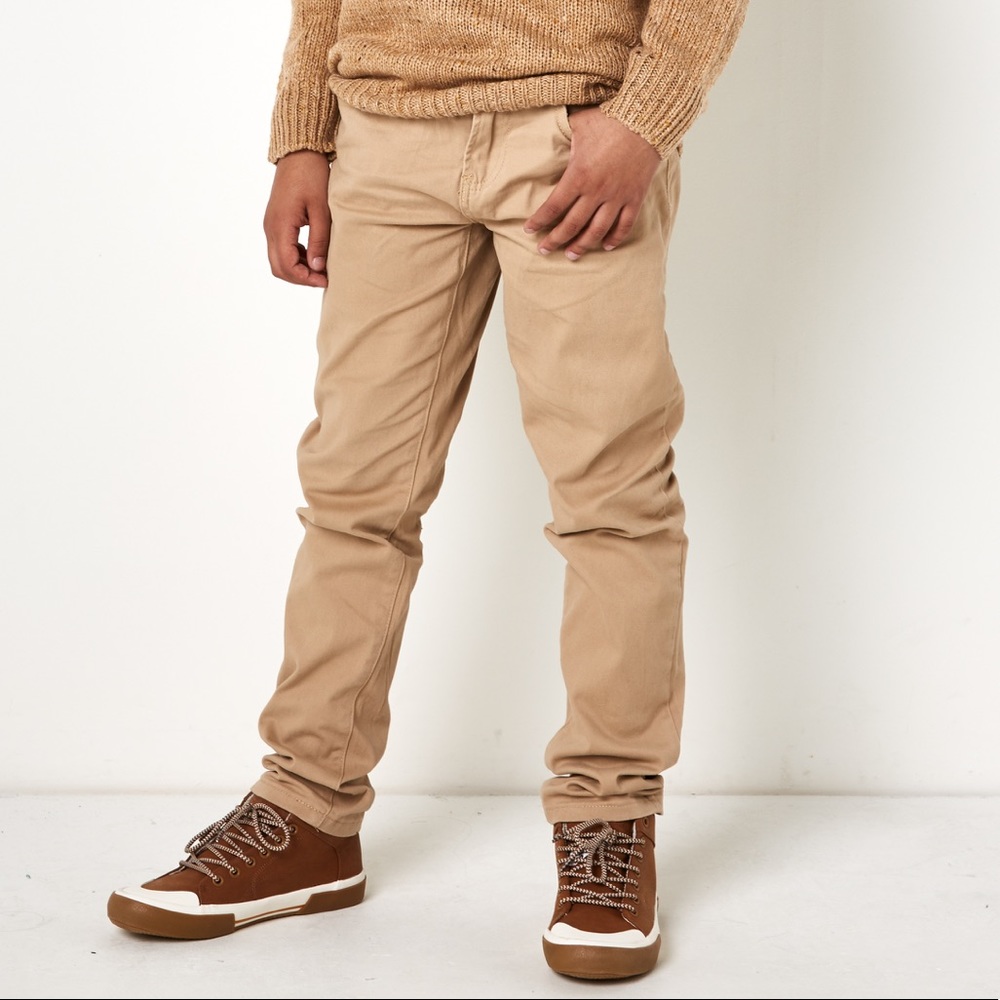 Khaki Jean Little Boy Toddler Pants 2T 3T 4T 5 7 8