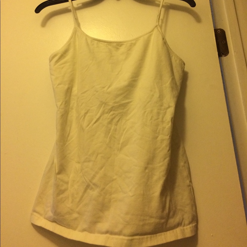 White tank top- make an hour