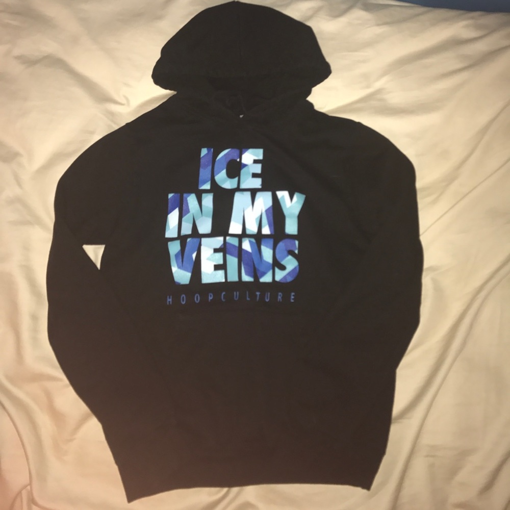 Ice in my vanes hoodie