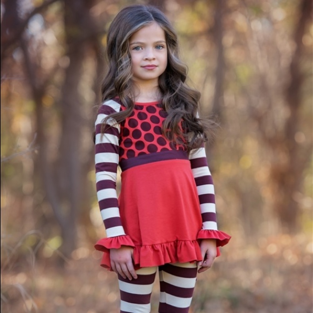 Persnickety Sugar tunic + Kelley legging EUC