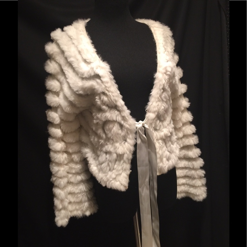 Faux Fur Bolero Wrap