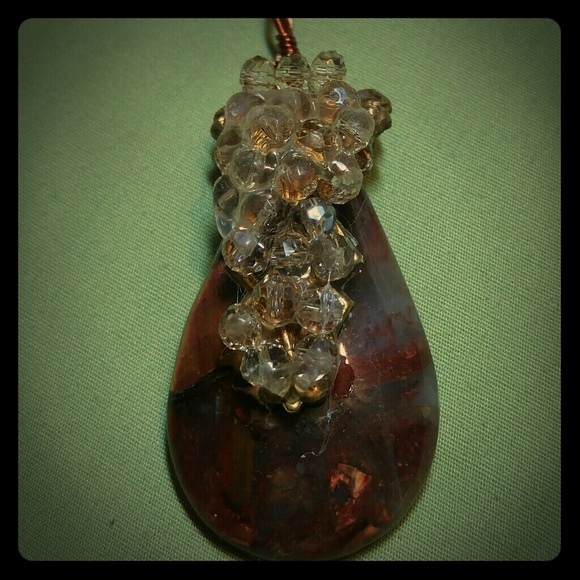 #0025 Artisan Handcrafted Pietersite Pendant - Picture 1 of 3