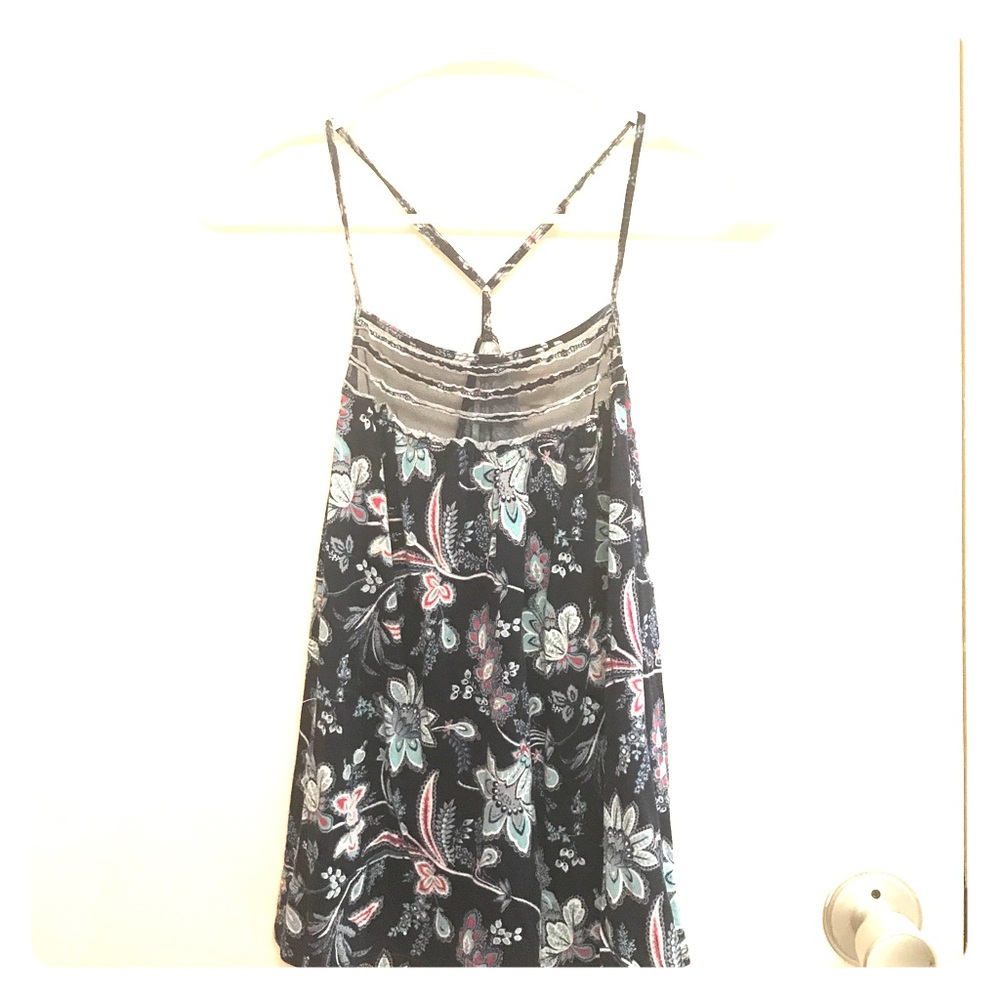 Floral tank top