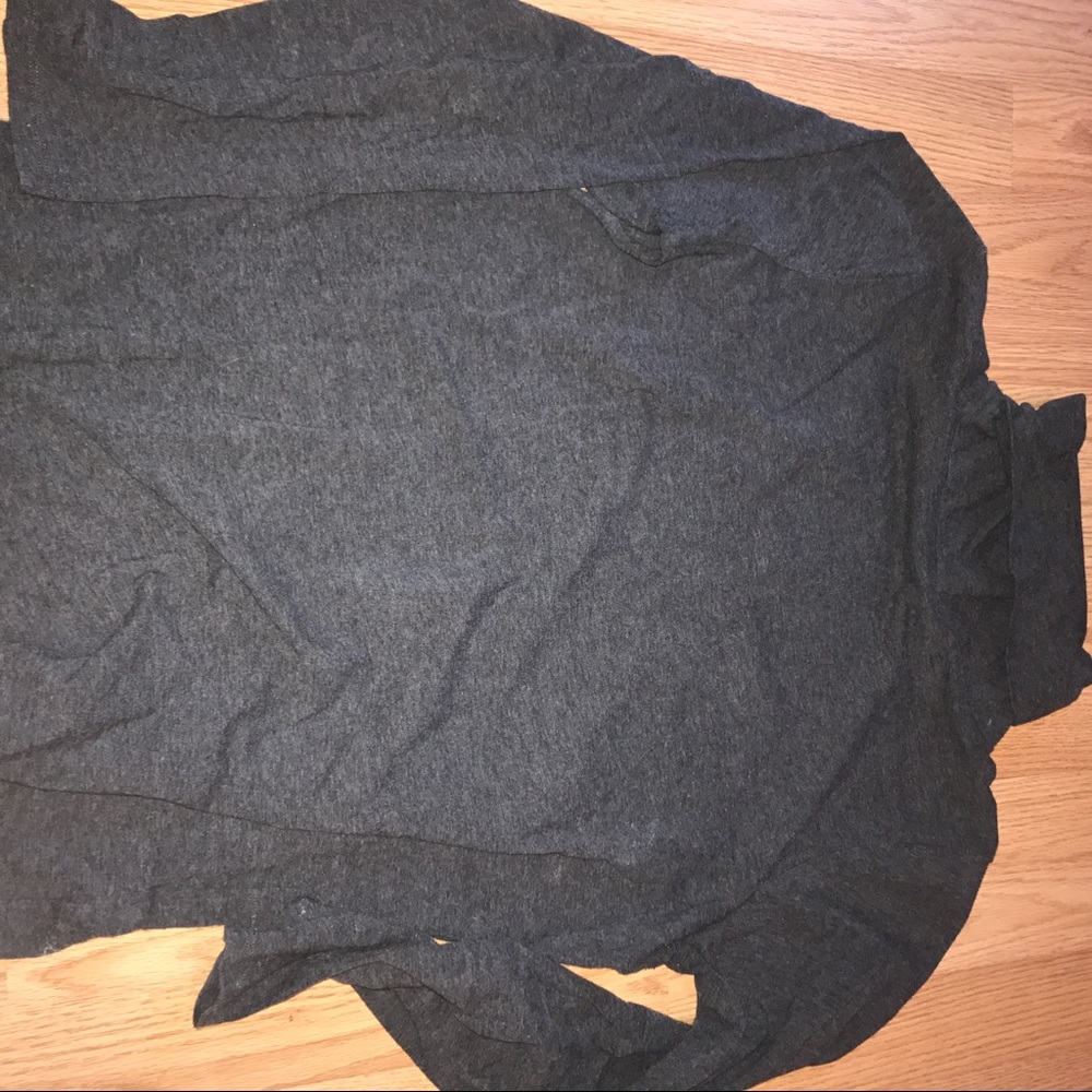 Comfy and Soft Dark Grey Turtle Neck