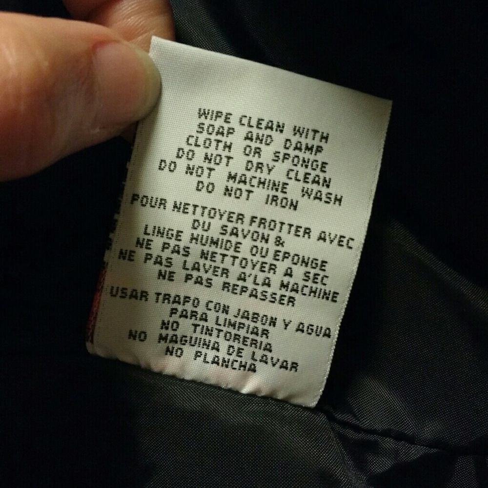 NWT Miss London black motorcycle jacket medium - Picture 6 of 8