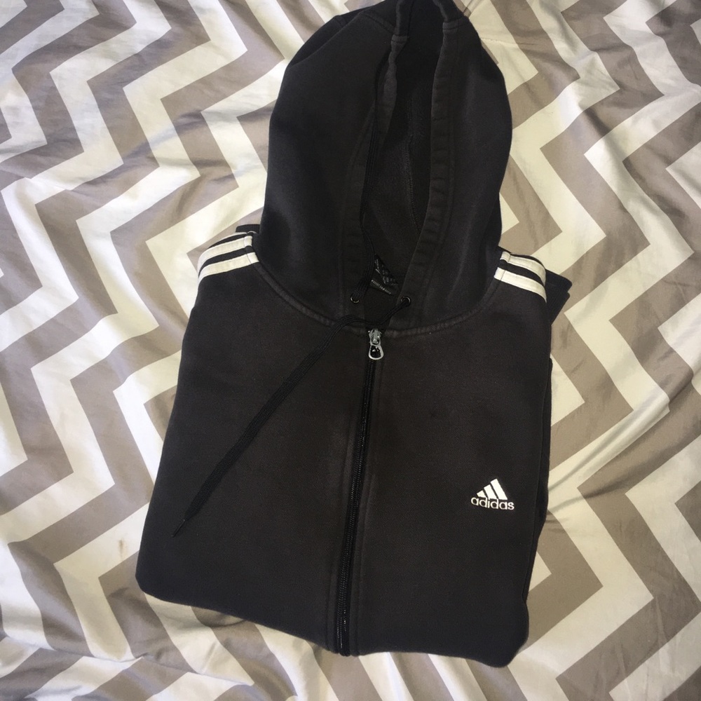Adidas zip up hoodie